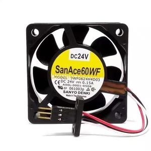 For SANYO Ace 60WF 9WF0624H4D03 Fan A90L-0001-0508 6025 60*60*25MM DC24V 0.15A - Picture 1 of 1