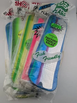 DE COLECCIÓN O'ki Tackle Mfg.- Intermitentes x6- Nuevo en Paquete Foto 1 de 4