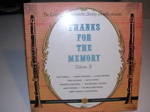 The Longines Symphonette Society Thanks for the Memory Volume II SYS 5294 VG VG - Imagen 1 de 2