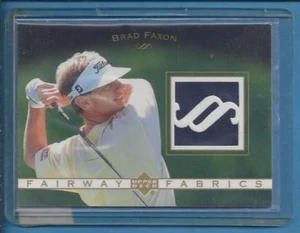 * 2003 Upper Deck Fairway Fabrics Shirt BRAD FAXON - Picture 1 of 1
