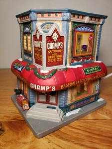 2020 LEMAX "CHAMP'S SPORTING GOODS" #05652 ~MINT~ - Picture 1 of 12