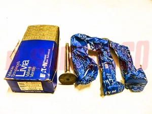 VALVOLE SCARICO TESTATA FIAT 1500 C BERLINA ORIGINALI LIVIA - Picture 1 of 1