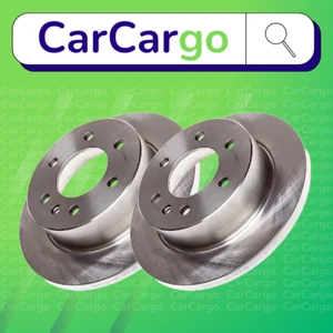 Solid Rear Brake Discs VW Crafter 30-35 2.0 TDI 4motion 2011-2016 298 mm - Picture 1 of 9
