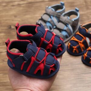 Baby Newborn Girls Boys Closed Toe Shoes Toddlers Novelty Slippers Sandals 0-18M