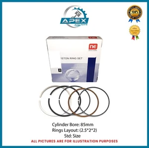 FOR FORD GALAXY II 2.0 TDCi KLWA TXWA DIESEL ENGINE PISTON RING KIT - STD - Picture 1 of 4