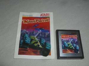 ATARI 2600 VIDEOSPIEL CARTRIDGE & ANLEITUNG MOON PATROL  - Bild 1 von 3