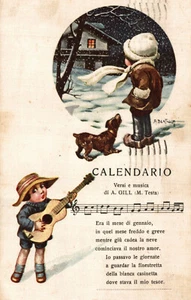 A. BERTIGLIA - Versi e Musica, Canzone - Calendario - VG - #056 - Picture 1 of 2