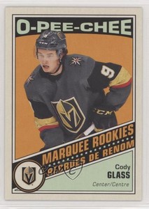 2019-20 Upper Deck O-Pee-Chee Update Retro Blank Back Cody Glass #642 Rookie RC