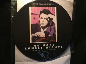 McCartney- No More Lonely Nights-extend.version12" pict disc-import England 1984 - Picture 1 of 4