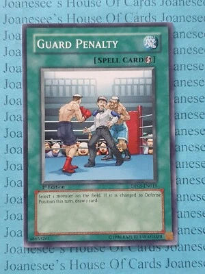 DP05-EN015 Guard Penalty Yu-Gi-Oh Card 1st Edition - Image 1 of 3
