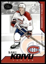2002-03 PACIFIC CALDER SILVER Saku Koivu - /299 Montreal Canadiens #42