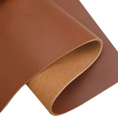 5/6 OZ Full Grain Leather Pieces Premium Genuine Cowhide Square Leathercrafts - Image 1 of 4