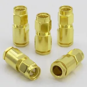 5X SMA Stecker Klemme Stecker für RG58, LMR195 - Kompressionsklemme - 5 Stück - Bild 1 von 5