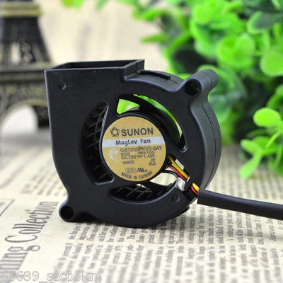 SUNON GB1205PKV3-8AY DC12V 1.4W 3Pin Maglev Cooling Fan - Image 1 of 3