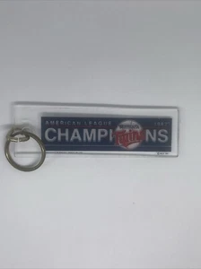 1987 Minnesota Twins American League Champions 5” Keychain - Picture 1 of 2