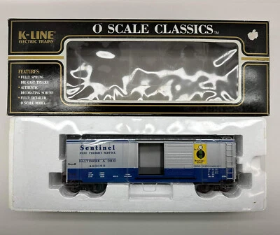 O K-Line Box Car Train K761-1091 Baltimore & Ohio B&O Sentinel Service #466098. - Image 1 of 4