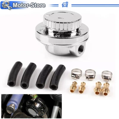 Kit regulador de presión de combustible ajustable universal de 1-6 PSI para motor de carburador EE. UU. Foto 1 de 4