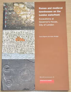 ROMAN AND MEDIEVAL TOWNHOUSES LONDON WATERFRONT - History Building Excavations - Imagen 1 de 1