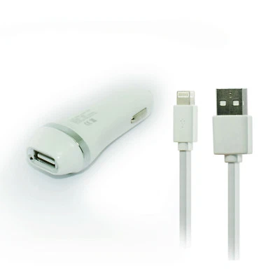 Car Charger+5ft Long USB Cord Cable for Apple iPad 9.7 (6th generation) 2018 - Image 1 of 3