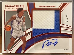 2022-23 Colección Inmaculada Paolo Banchero Auto 2 Colores Parche 25/25! 🔥📈 - Imagen 1 de 3