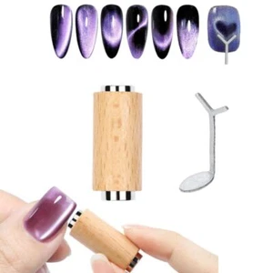 Corazón Ojo de Gato Imán para Uñas, Arte en Uñas Pluma Herramienta Hágalo Usted Mismo Kit de Manicura - Imagen 1 de 17