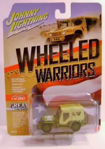 WWII WILLYS MB JEEP V/A WHEELED WARRIORS MILITARY JOHNNY LIGHTNING - Picture 1 of 2