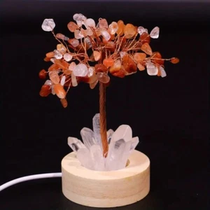 1pc Crystal Money Tree Reiki Chakra Feng Shui Trees Decor,Sparkling Crystal Tree - Picture 1 of 2