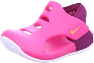 Brand New Original Nike Kids' Sunray Protect 3 (TD) - Pink Prime/Kumquat - Picture 1 of 6