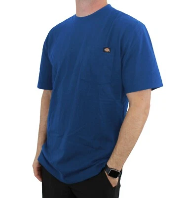 Camiseta para hombre Dickies de peso pesado manga corta, 100 % algodón bolsillo camiseta WS450RB Foto 1 de 4