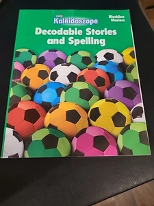 SRA Kaleidoscope DECODABLE STORIES AND SPELLING BLACKLINE MASTERS Gr 7 Level F - Picture 1 of 4