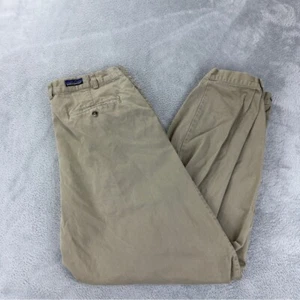 Patagonia Men's Size 34x31 Tan Dress Pants 100% Cotton Made in Hong Kong - Picture 1 of 13