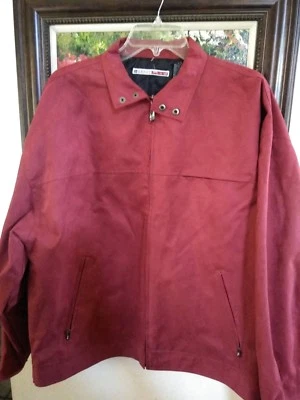 Grand Slam Men's Jacket Red "Resists Elements" NWT Polyester, Pockets Large - Image 1 of 4