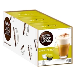NESCAFÉ Dolce Gusto Cappuccino 3er Pack (3 x 16 Kapseln) Kaffeekapseln - Bild 1 von 3