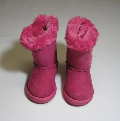 Новый с Ярлыками, ребенка ясельного возраста девочек флис ботинки розовый, чероки - Изображение 1 из 4