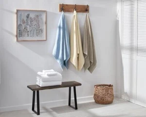Origanami Bath Towel Bundle, 6 Towels New in Box 100% Organic Cotton - 3 colors - Picture 1 of 14