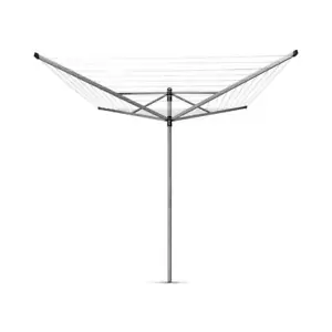 Brabantia Clothesline Collapsible+Outdoor+Water Resistant Metallic Gray (1-Pack) - Picture 1 of 8