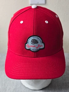 Old Oyster Factory Oyster Bar Red Hat Hook Loop Pro 514 Size MD-LG - Picture 1 of 10