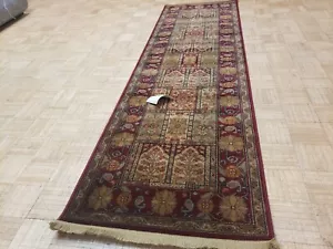 2.6X8.6 KARASTAN ANTIQUE LEGENDS  BAKHTIYARI 2200 - 202 100% WOOL RUG BRAND NEW - Picture 1 of 12