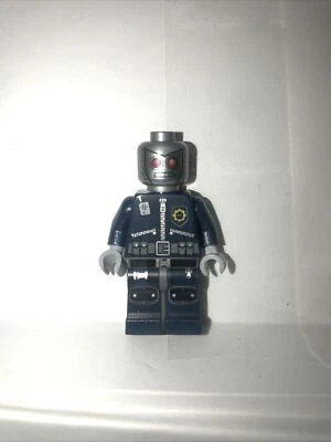 THE LEGO MOVIE Minifigure Robo SWAT No Helmet TLM060 TLM055 Mint Nice - Image 1 of 4
