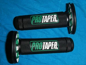 7/8 inch HANDLE BAR MX GRIP SET Maico ATK Ossa Trial Bultaco beta cz - Picture 1 of 5