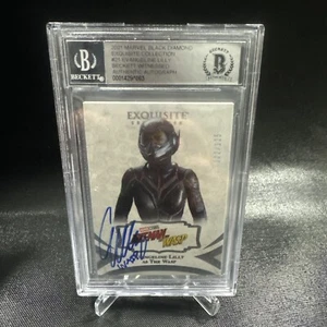 Evangeline Lilly SIGNED & Inscribed "Wasp" 2021 BD Exquisite #/125 BGS BAS AUTO - Picture 1 of 3