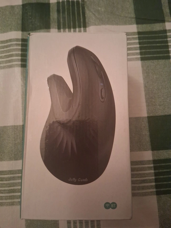 Ratón ergonómico inalámbrico para computadora con desplazamiento 3D Bluetooth 2400DPI 2.4G ratones para juegos Foto 1 de 4