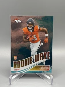 2025 Panini Absolute Rookie Wave Pat Bryant #RW-PBT RC Denver Broncos - Picture 1 of 2