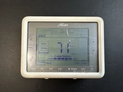 Hunter Programmable Max Universal 7 Day Thermostat Model 44905 - Image 1 of 4