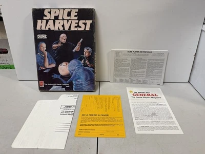 Avalon Hill Sci Fi Dune - Spice Harvest Box (OPENED/PARTS) - Image 1 of 4