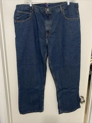 Pantalones de mezclilla clásicos 44x30 azules Saddlebred grandes y altos nuevos con etiquetas Foto 1 de 4