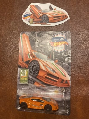 Boletín Lamborghini Huracan 2025 Hot Wheels 39th Convention CA - naranja Foto 1 de 4