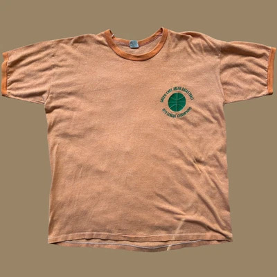 Vintage 70s Russell Athletic Gold Tag Faded Basketball Shirt Size Large / XL - Image 1 of 4