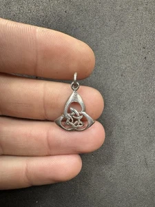 1.6g VTG Sterling Silver 925 Celtic Charm Pendant Jewelry lot F - Picture 1 of 7