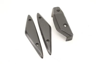 2013 DUCATI HYPERSTRADA OEM CARBON FIBER FRAME MID SIDE COVERS COWLS PANELS TRIM - Imagem 1 de 4